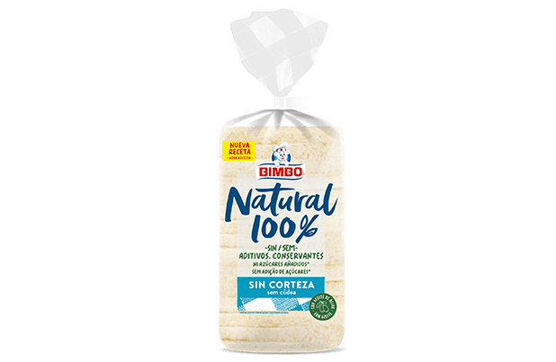 Pão Natural 100% Sem Côdea