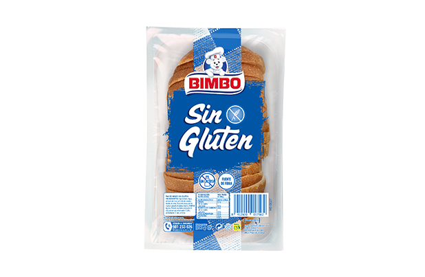 Pão de Forma Branco sem glutén